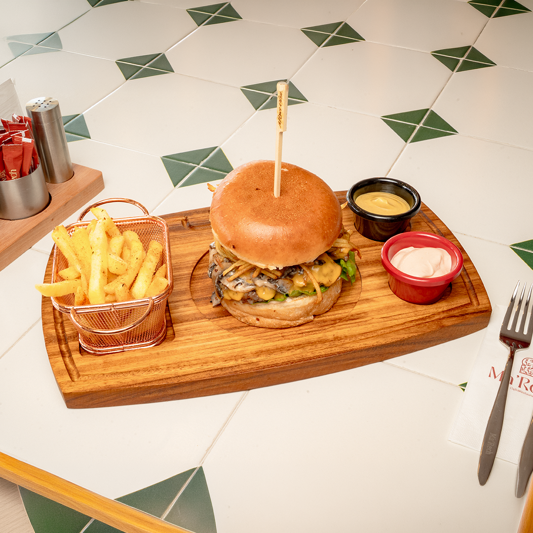 MUSHROOM BURGER