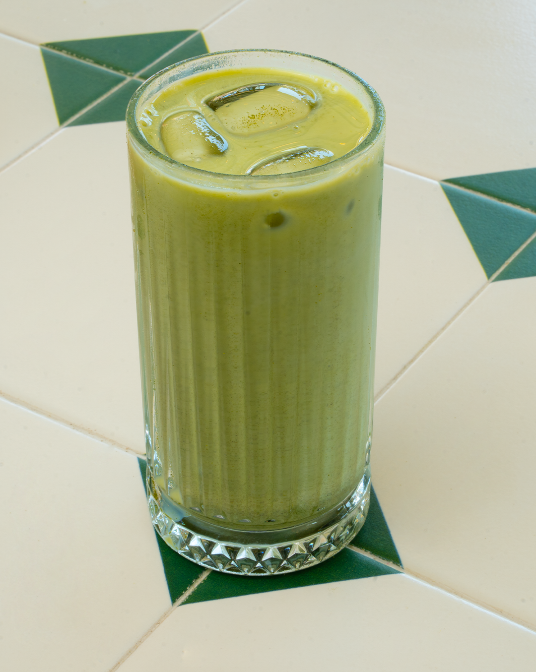ICE VANILLA MATCHA LATTE